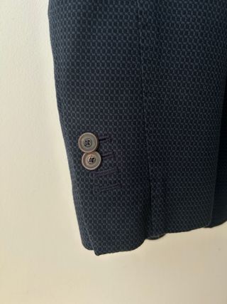 Chaqueta casual caballero azul