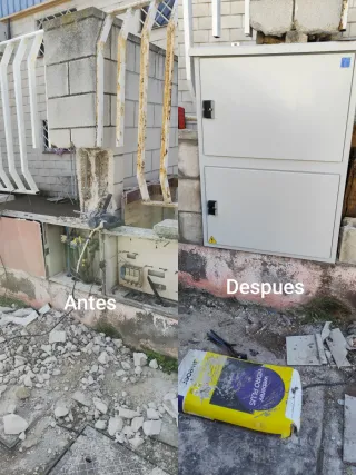 Instalador eléctrico. Cuadros,Luces, tomas, etc.