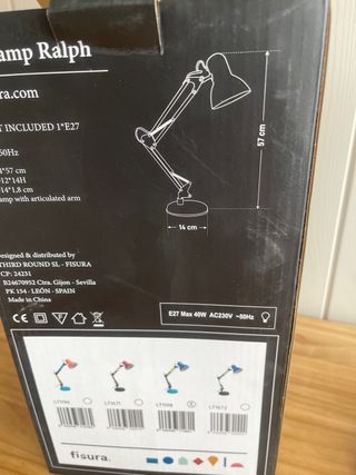 Lámpara Escritorio Fisura