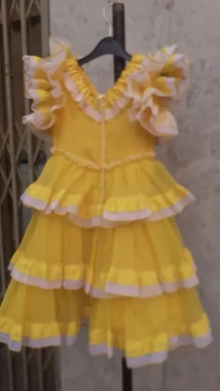 Vestido flamenco niña talla 0