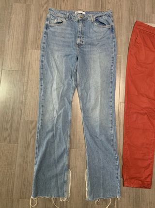 4 pantalones hombre T.42 Zara, Lefties, Pull&Bear