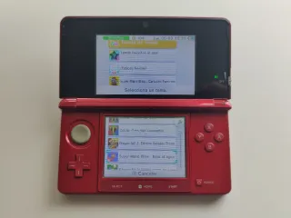 Nintendo 3DS Roja Liberada