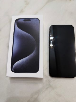 iPhone 15 Pro 256GB Blu Titanio