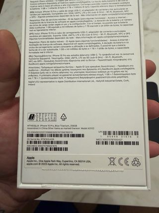 iPhone 15 Pro 256GB Blu Titanio