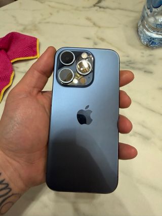 iPhone 15 Pro 256GB Blu Titanio
