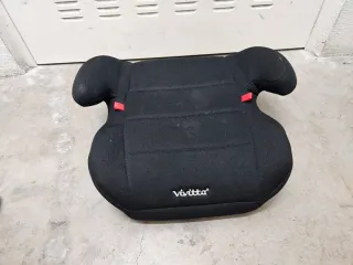 Alzador coche con Isofix negro