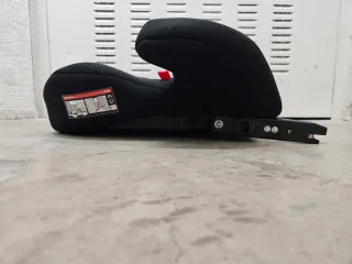 Alzador coche con Isofix negro
