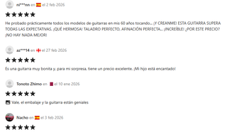 Guitarra eléctrica Nueva con accesorios