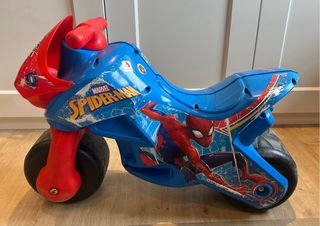 Moto correpasillos Spiderman INJUSA