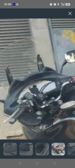 Honda Deauville 700 Negra