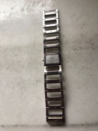 Reloj Mujer Plata y Blanco