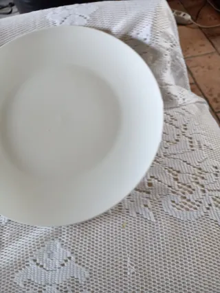 Piatto da portata bianco