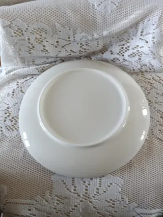 Piatto da portata bianco