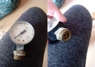 Lote 11 Manómetros Analógicos