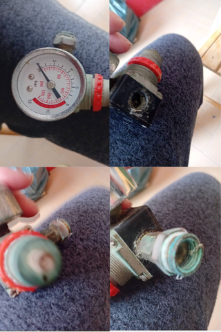 Lote 11 Manómetros Analógicos