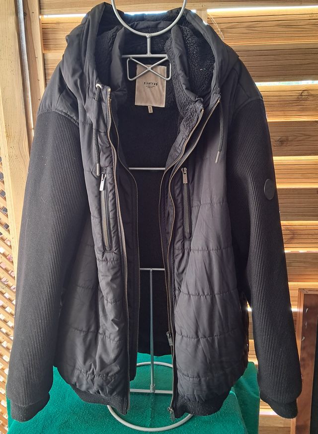 Chaqueta Firetrap London Negra Talla XL