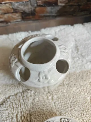 Set bagno ceramica Caltagirone antichizzato