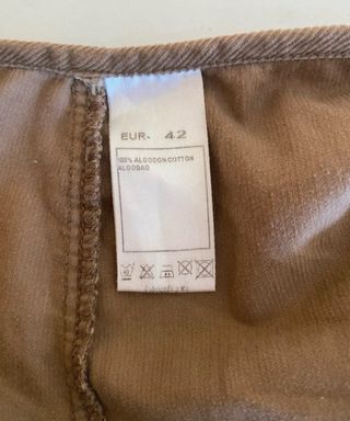 Falda marrón Talla 42