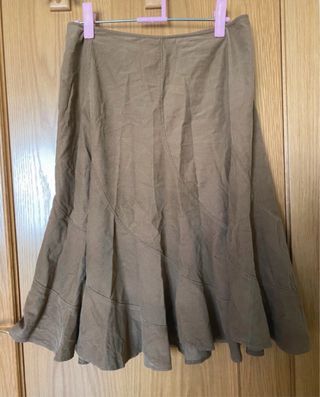 Falda marrón Talla 42