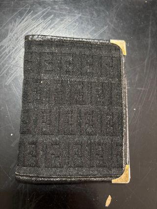 Portadocumenti Fendi vintage nero
