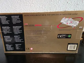 Mercedes Benz 500K 1:18 Maisto