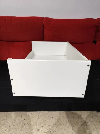 Cama para perro blanca