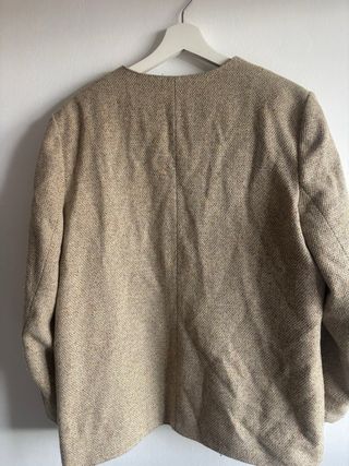 Chaqueta de mujer Beige Talla 48