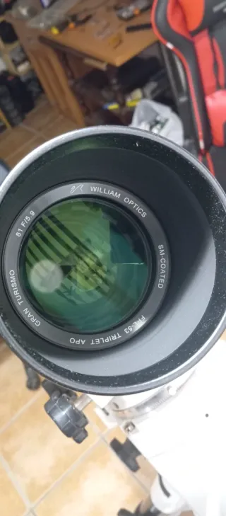 Telescopio William Optics GT 81 como nuevo