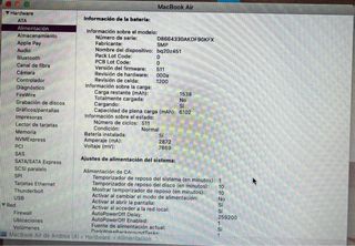 MacBook Air 13 2017 Plata