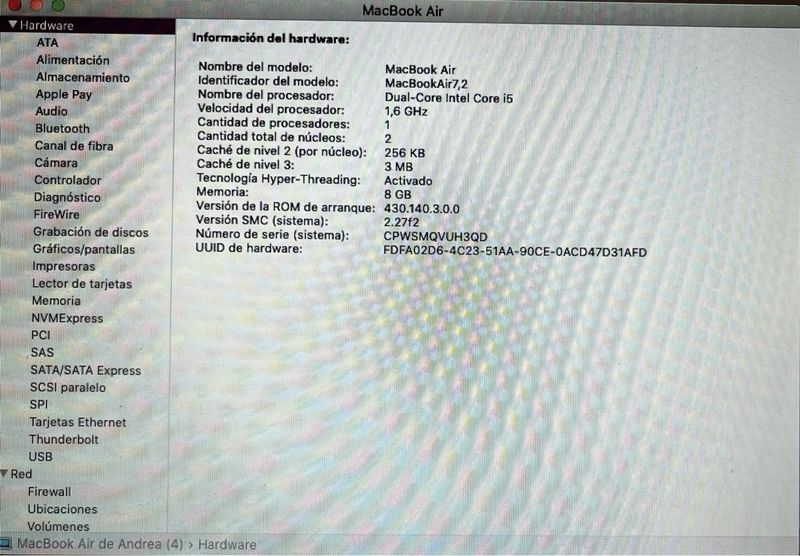 MacBook Air 13 2017 Plata afbeelding 10