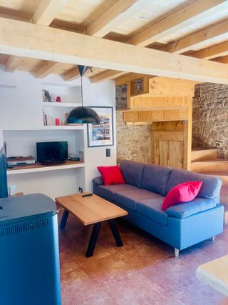 Sofá 3 plazas gris oscuro