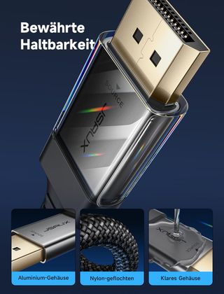 Cable JSAUX DisplayPort a HDMI 4K 2MTS