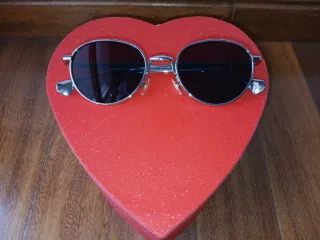 Gafas de sol polarizadas plateadas