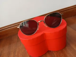 Gafas de sol polarizadas plateadas