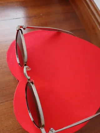 Gafas de sol polarizadas plateadas