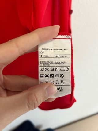 Camisa United Colors of Benetton Coral