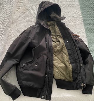 Cazadora Jack & Jones Negra con Capucha