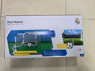 Porterías Fútbol Real Madrid (Nuevo y oficial)