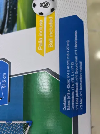 Porterías Fútbol Real Madrid (Nuevo y oficial)