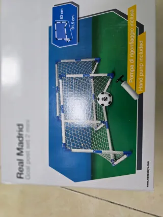 Porterías Fútbol Real Madrid (Nuevo y oficial)