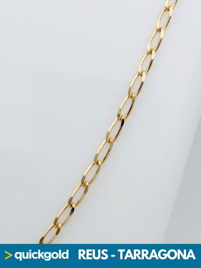 6.40GR ORO 18K 035-02-0282 CADENA  BILBAO