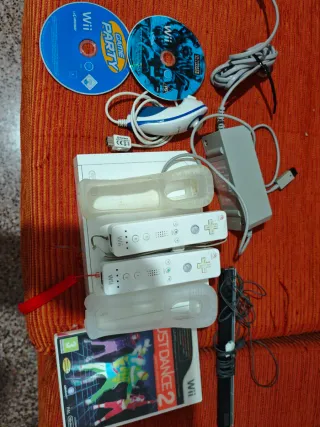 Consola Wii Completa + Juegos
