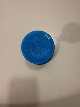 Copa de opalina azul