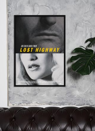 Quadro con poster Movie A3 - Strade perdute