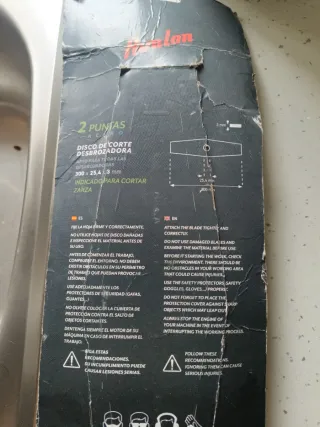 Disco de corte Avalon 2 puntas 300mm