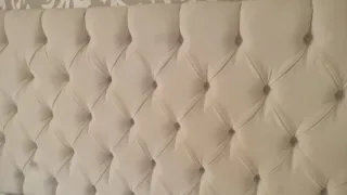 Cabecero tapizado capitoné 150cm