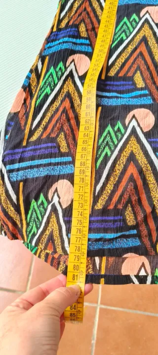 Vestido Compañía Fantástica Estampado Étnico