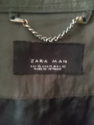 Cazadora Zara Hombre  Talla M