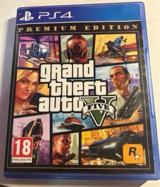 PS4 Grand Theft Auto V Premium Edition