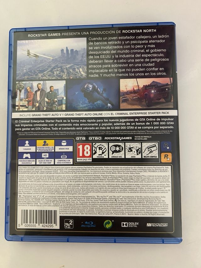 PS4 Grand Theft Auto V Premium Edition